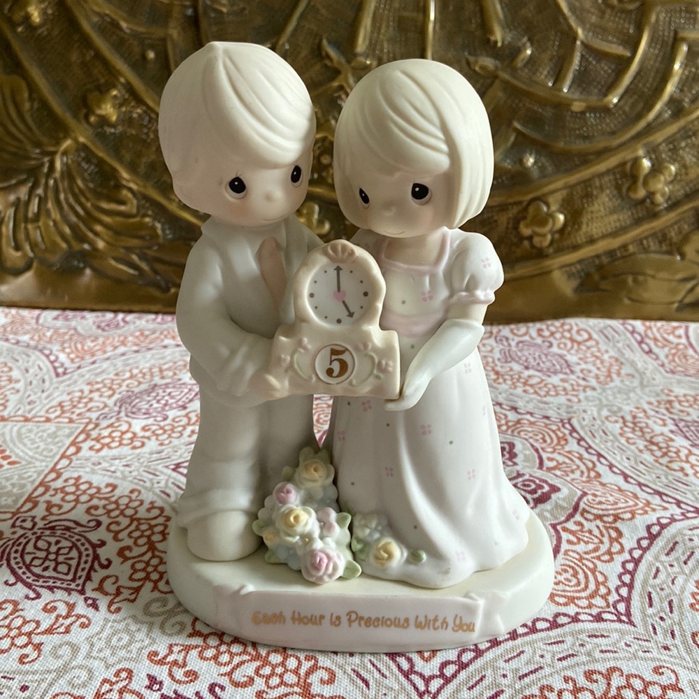 Precious Moments 5 Year Anniversary “Each Hour is Precious With You